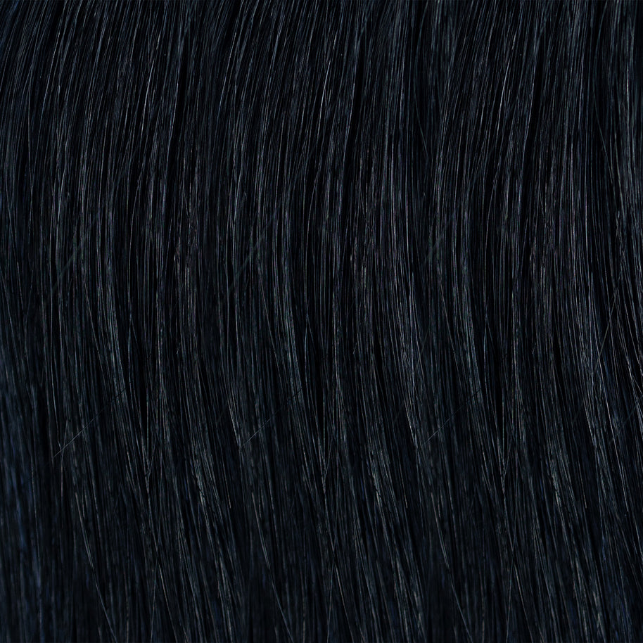 Jet Black Butterfly Weft Extensions