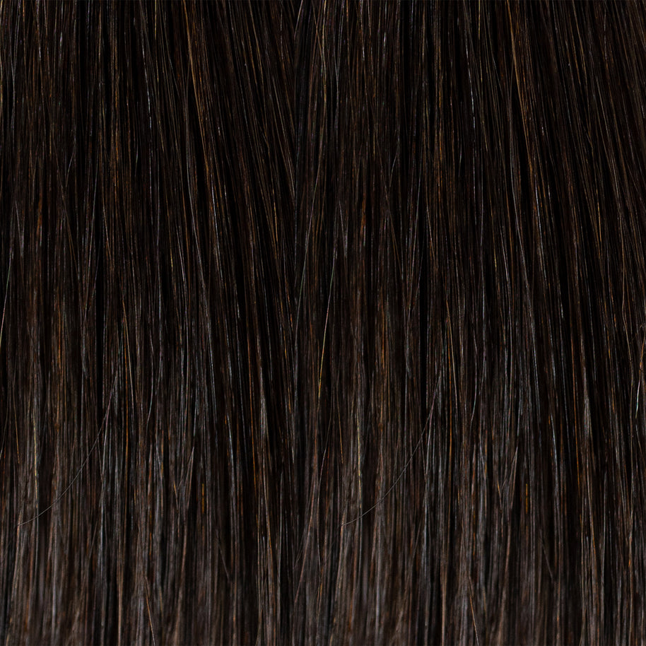 Dark Chocolate Butterfly Weft Extensions