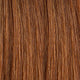 Amber Brown Hand-Tied Weft Extensions