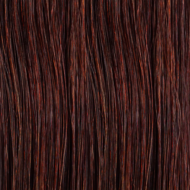Mahogany Brown Hand-Tied Weft Extensions