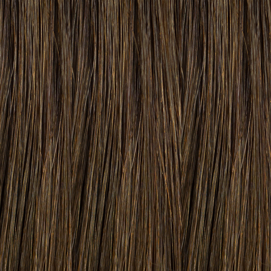 Chestnut Brown Butterfly Weft Extensions