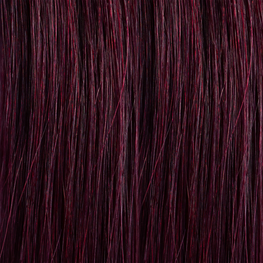 Deep Burgundy Butterfly Weft Extensions