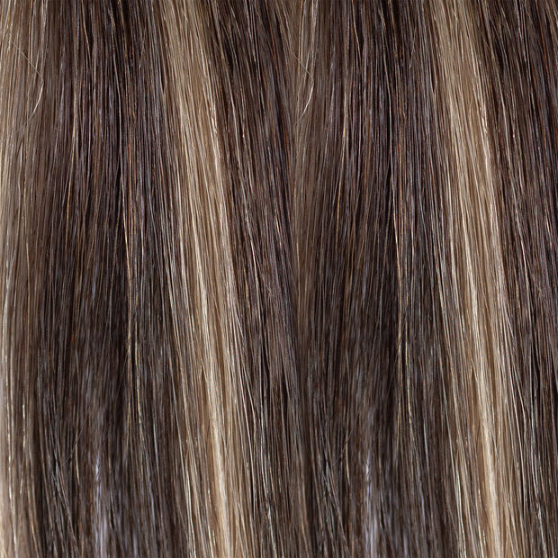 Rooted Beige Blonde Butterfly Weft Extensions