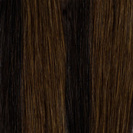 Deep Mocha Highlight Butterfly Weft Extensions