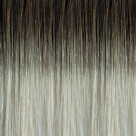 Rooted Platinum Butterfly Weft Extensions