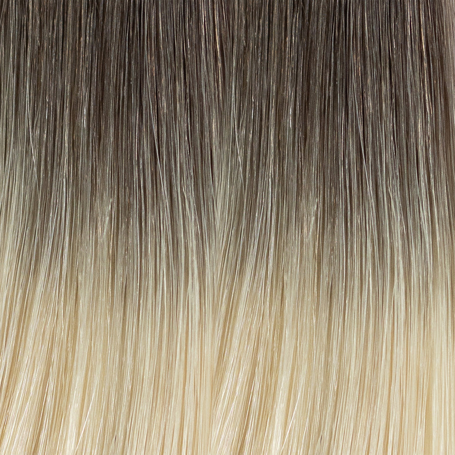Shadow Beige Blonde Butterfly Weft Extensions
